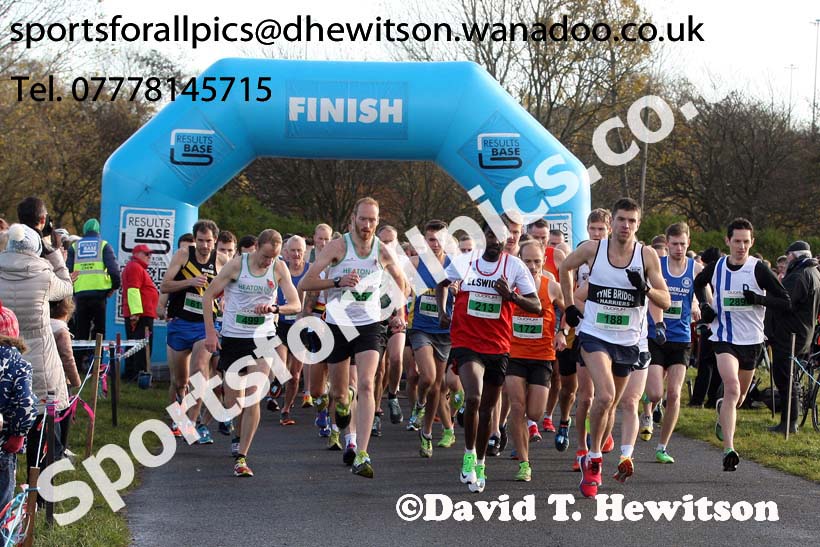 Senior men and women, 2016 Heaton Memerial 10k Road Race. Photo: David T. Hewitson/Sports for All Pics